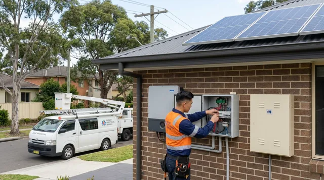 Solar & Battery Connection