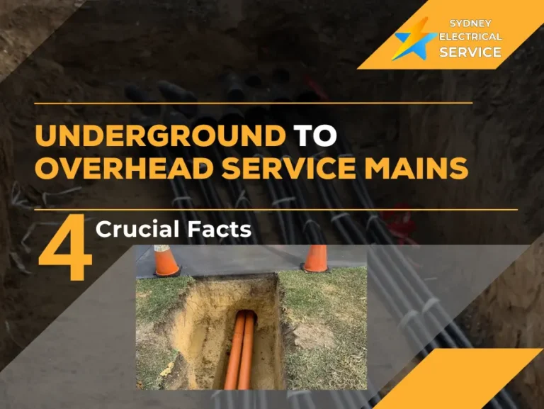 Underground to Overhead Service Mains UGOH - Unveiling 4 Crucial Facts