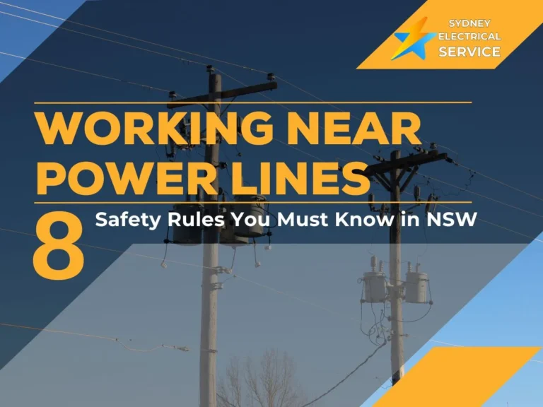 Working Near Power Lines: 8 Safety Rules You Must Know in NSW
